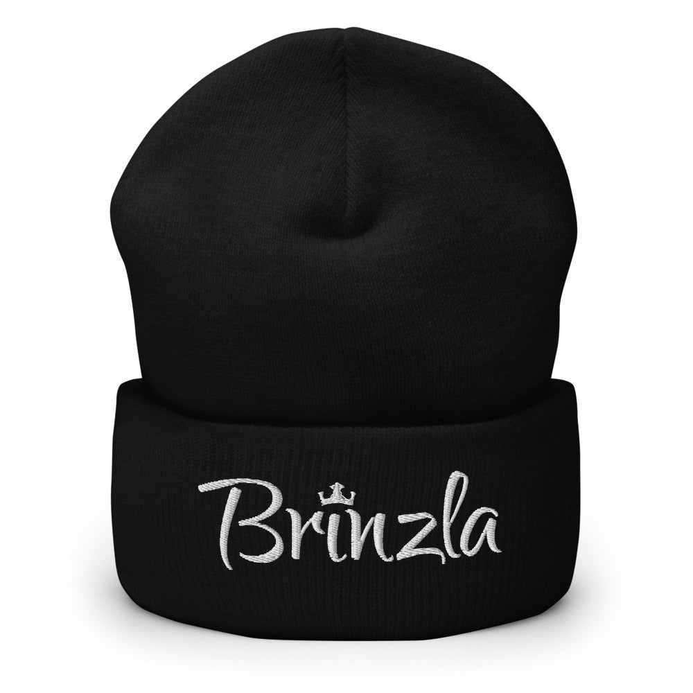 Umgeschlagene Beanie - Brinzla