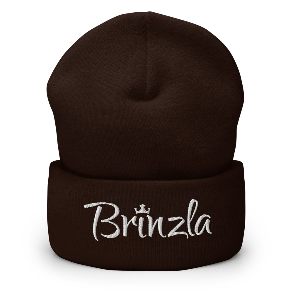 Umgeschlagene Beanie - Brinzla