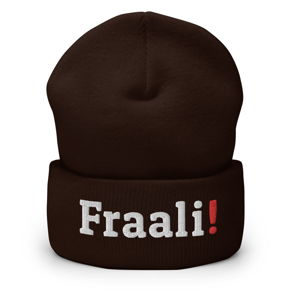 Umgeschlagene Beanie - Fraali!
