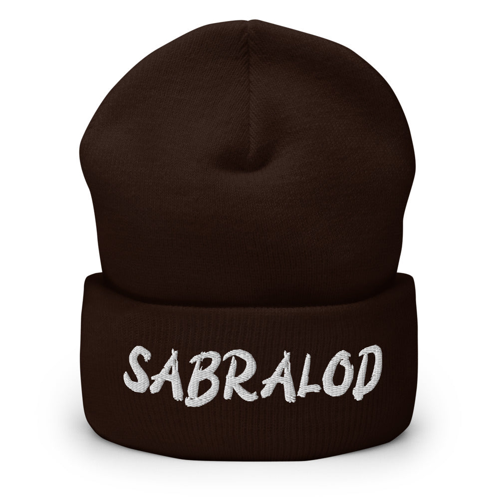 Umgeschlagene Beanie - Sabralod