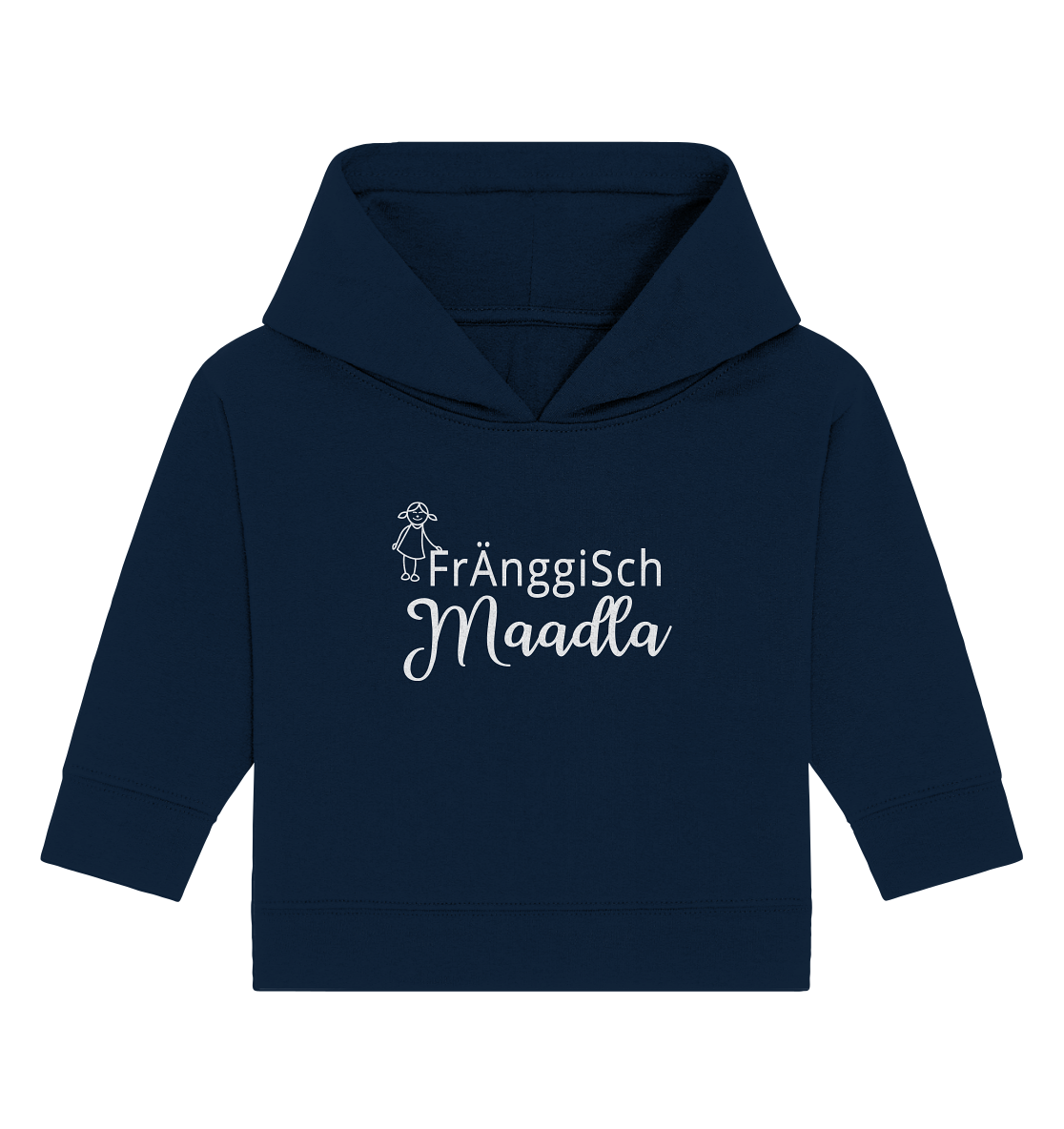 #BABY - FRÄNGGISCH MAADLA - Baby Organic Hoodie