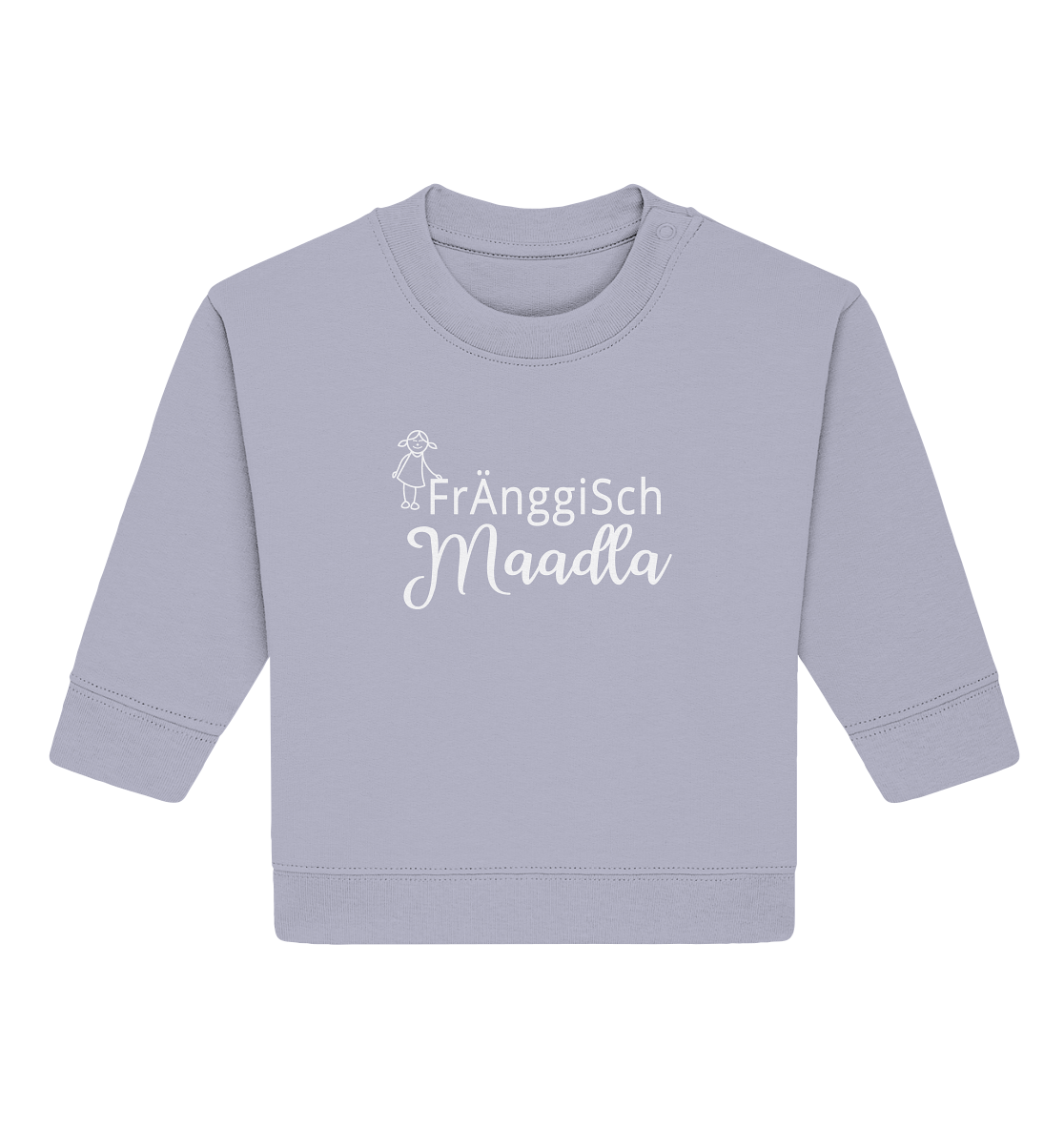 #BABY - FRÄNGGISCH MAADLA - Baby Organic Sweatshirt