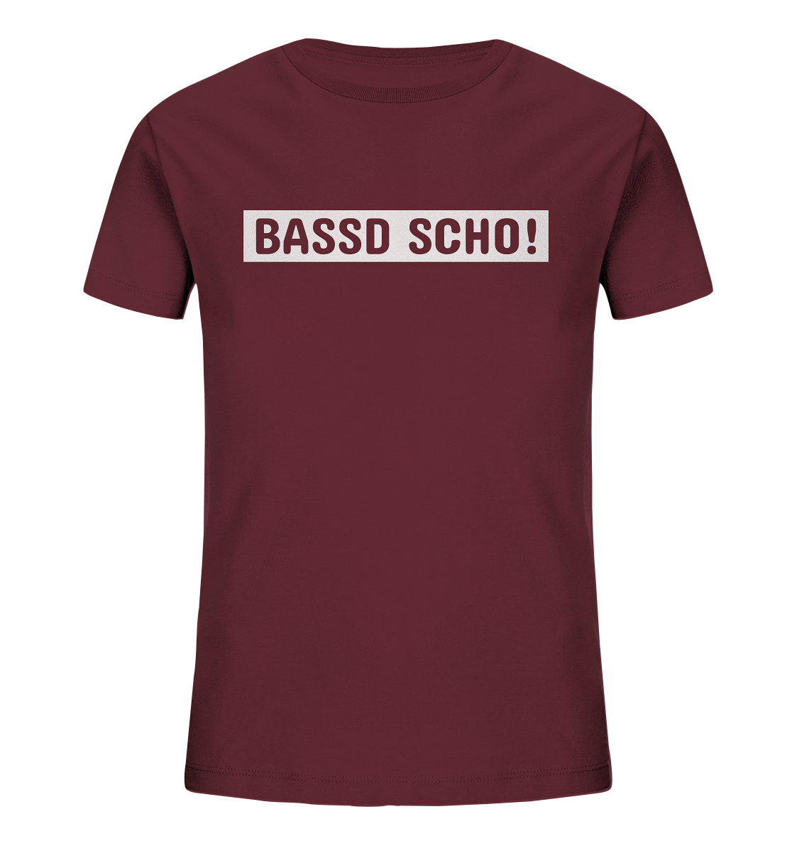 #BASSDSCHO! - Kids Organic Shirt