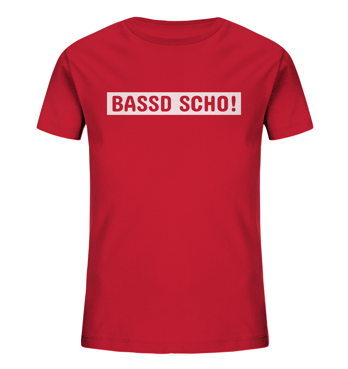 #BASSDSCHO! - Kids Organic Shirt