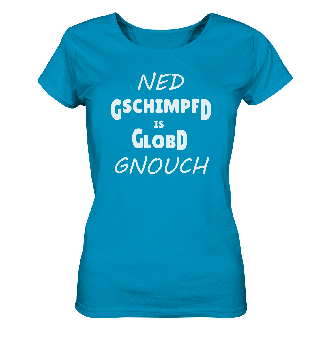 #GSCHIMPFD - Ladies Organic Shirt