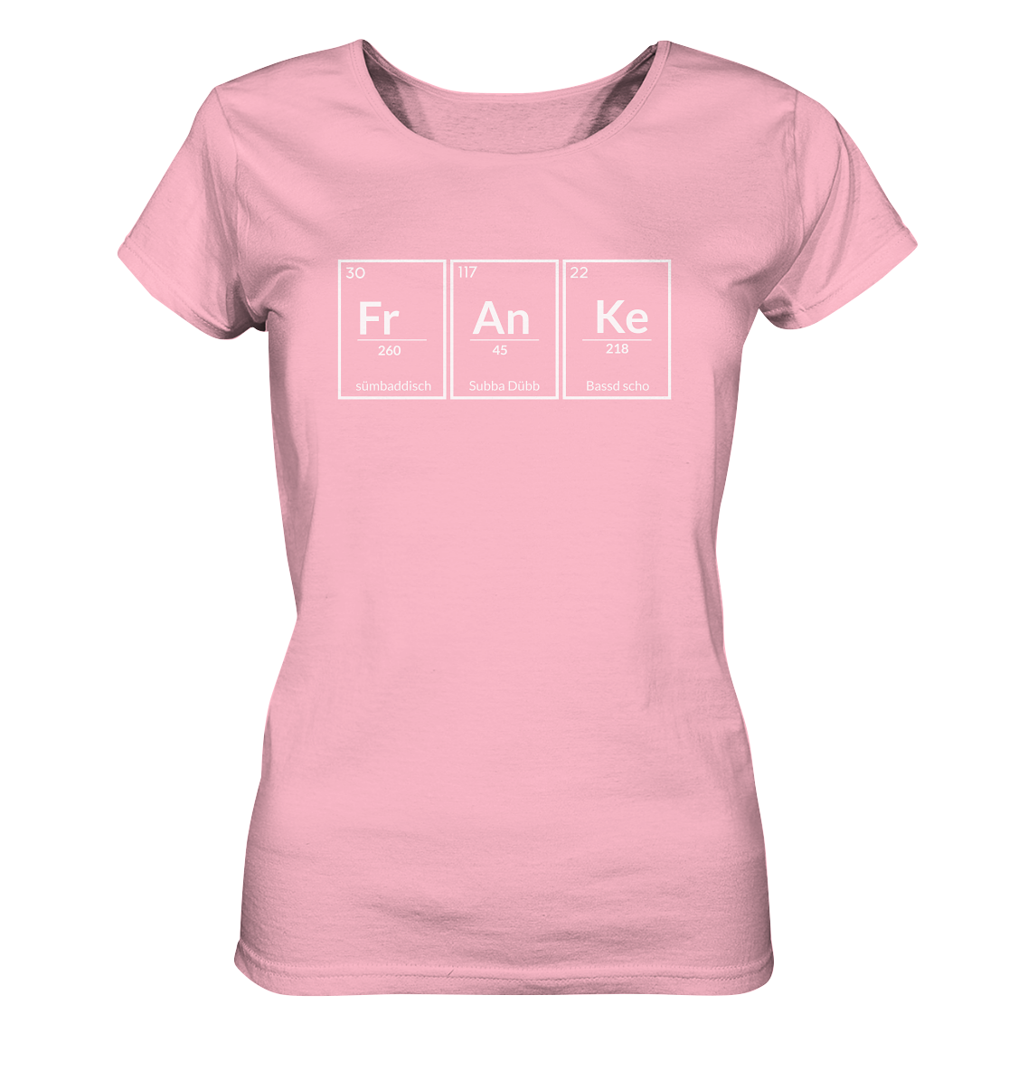 #FRANKE - Ladies Organic Shirt
