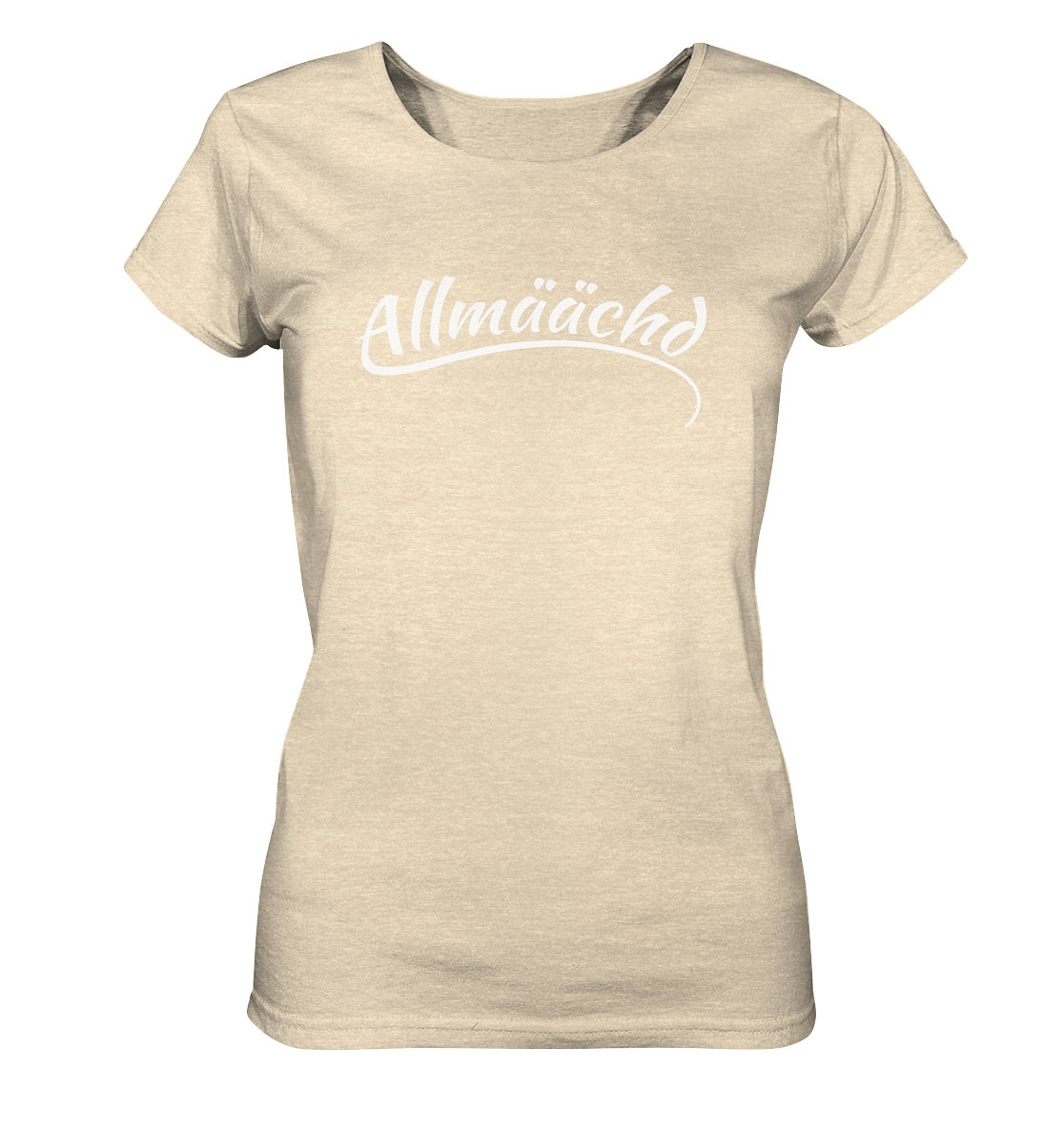 #ALLMÄÄCHD - Ladies Organic Shirt