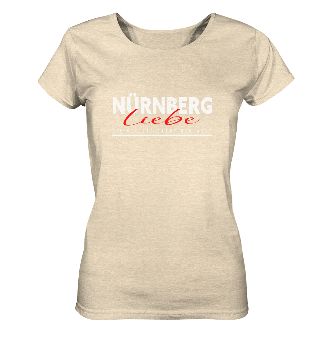 #NÜRNBERGLIEBE - Ladies Organic Shirt