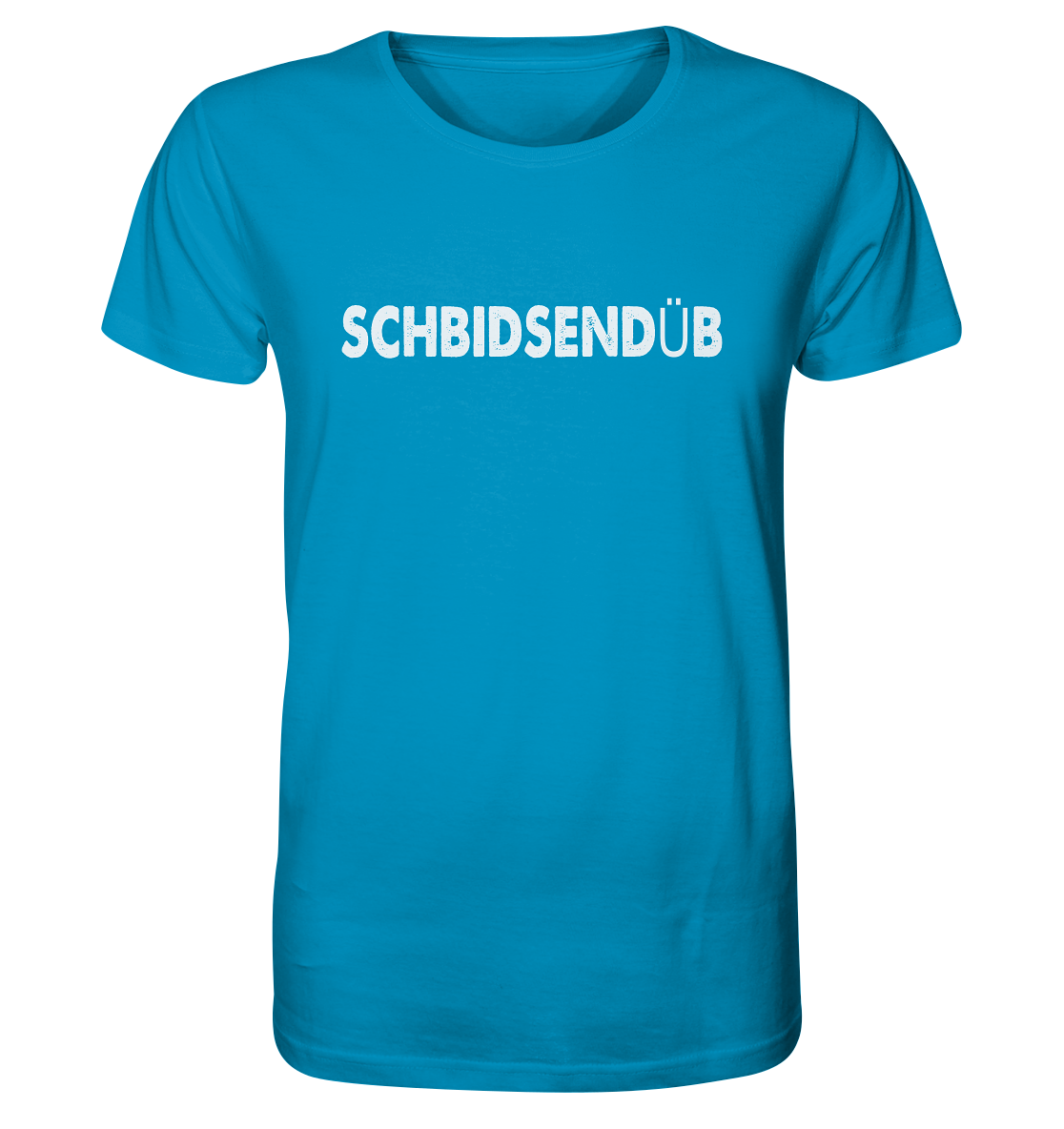 #SCHBIDSENDÜB - Organic Shirt - XL